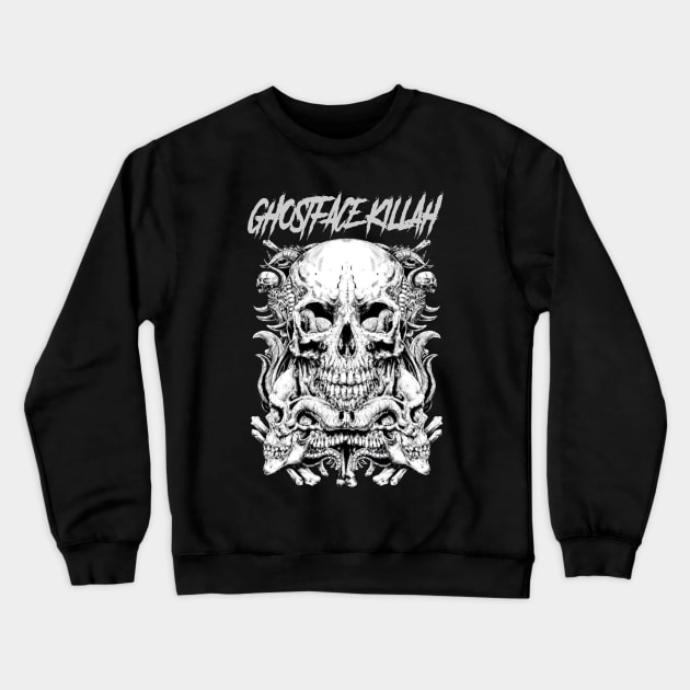 GHOSTFACE KILLAH RAPPER MUSIC Crewneck Sweatshirt by jn.anime